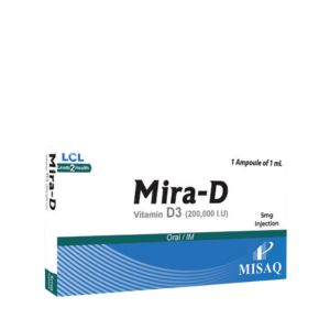 Mira-D Injection – Vitamin D3 (200,000 I.U)
