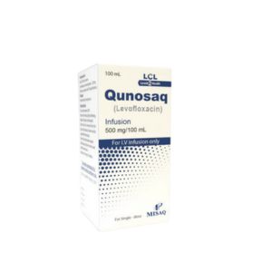 Qunosaq Infusion – Levofloxacin 500mg/100mL